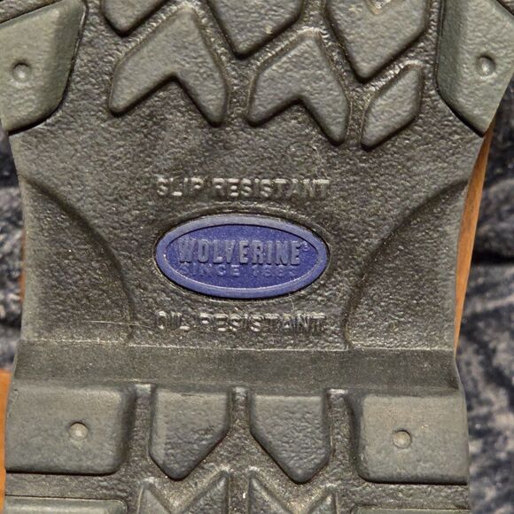 WOLVERINE Steel Toe Work Boots Mens 12M  DD Wellington Leather Work #W04707 main image 6